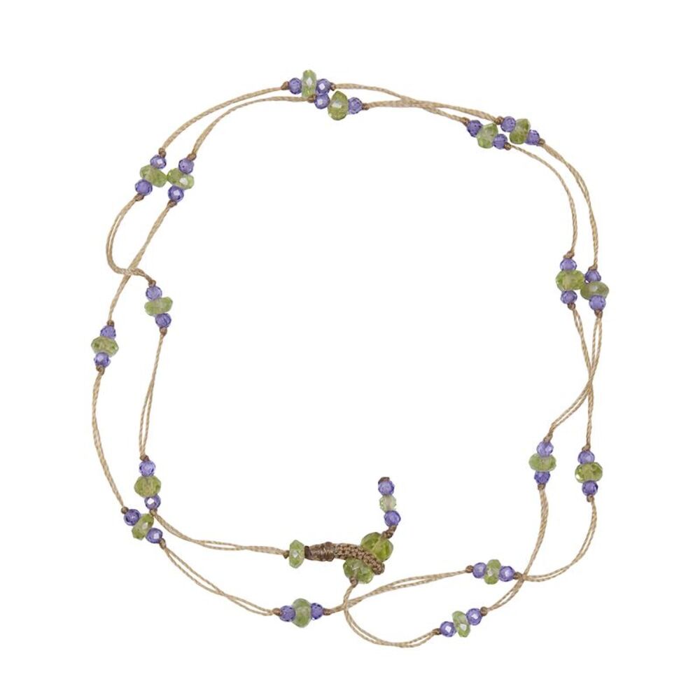Sharing Women "Loopy Duo Peridot" Bracelet